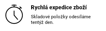Zboží skladem odesíláme ihned