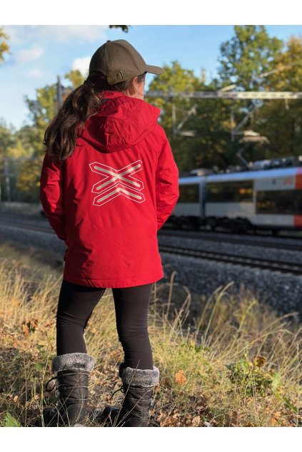 Dětská bunda REFLEXNÍ ŽELEZNIČNÍ PŘEJEZD