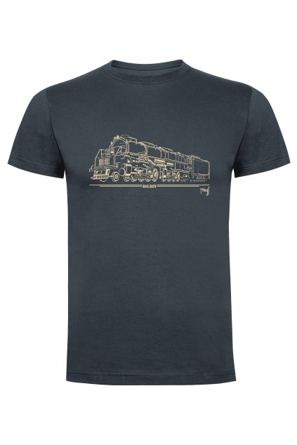 big boy panske triko antracit