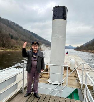 Když tričko na parníku v Bad Schandau, tak jedině S3/6 od Locomotif. 👻😀 Mockrát díky za zdravici z terénu od @bohumirgolda